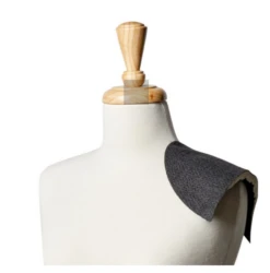 Large Tailoring Shoulder Pad With Cotton Fill -Silk Haven Shop 196302black