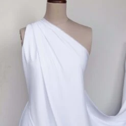 Vanity White - Stretch Satin 8 Vanity White - Stretch Satin -Silk Haven Shop 2IMG 4301