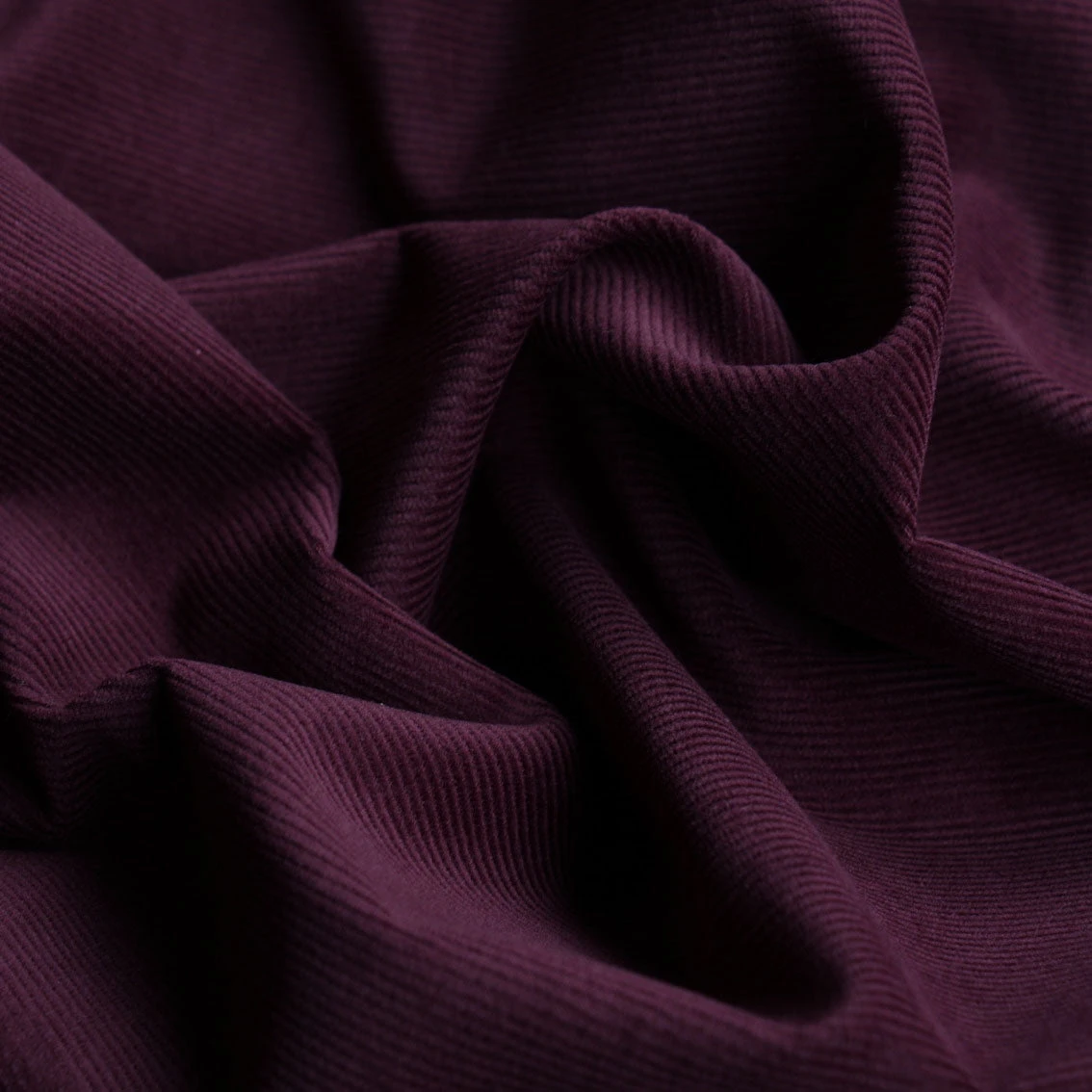 Corded Grape Pinwale Corduroy 4 Corded Grape Pinwale Corduroy - Image 2