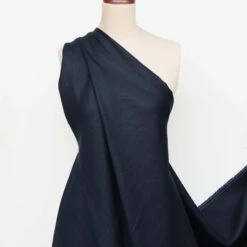 Heavy Navy Linen -Silk Haven Shop 2IMG 7684