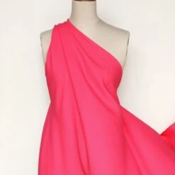 Think Hot Pink Viscose Crepe -Silk Haven Shop 2IMG 8982 c8bee6c9 aae1 4079 abae c3f441bc2f1b