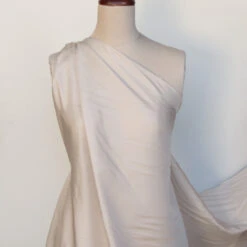 Ecru Rayon Lining (137cm Wide) -Silk Haven Shop 2IMG 9209