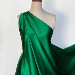 Fern Silk Satin - 19mm -Silk Haven Shop 3IMG 4537