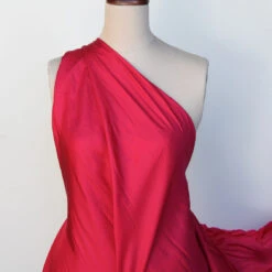 Chilli Pink Rayon Lining (137cm Wide) -Silk Haven Shop 4IMG 9165