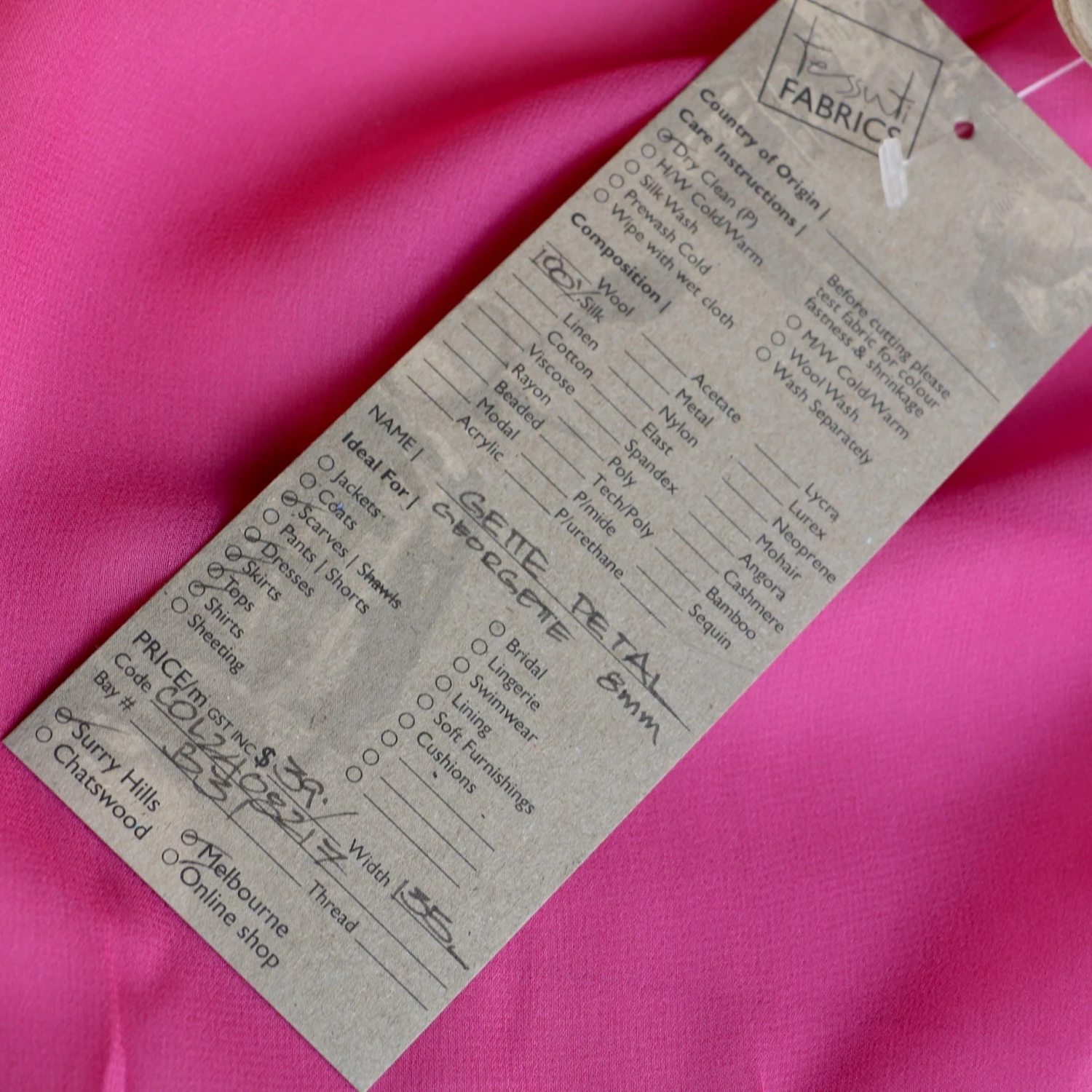 Gette Petal Silk Georgette 5 Gette Petal Silk Georgette - Image 3