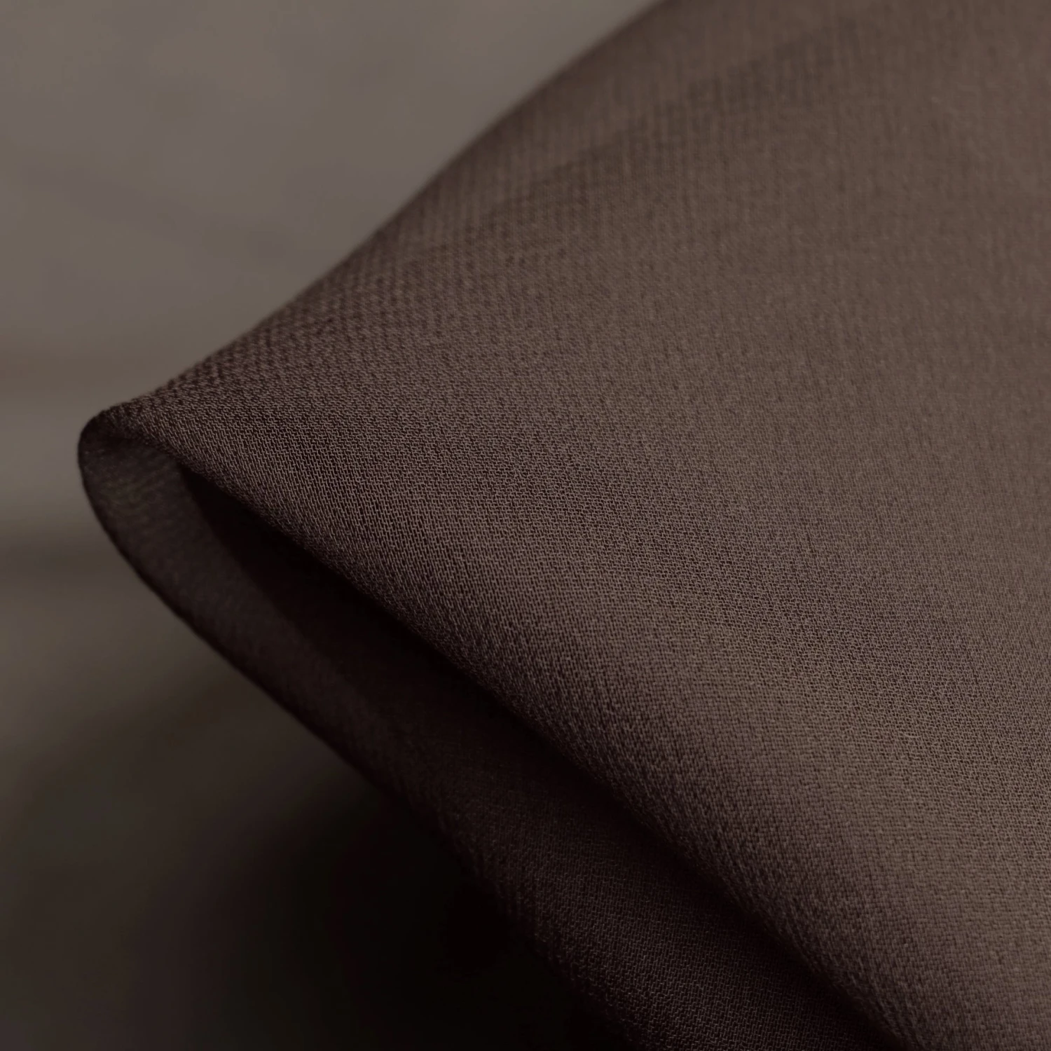 Gette Chocolate Silk Georgette 3 Gette Chocolate Silk Georgette