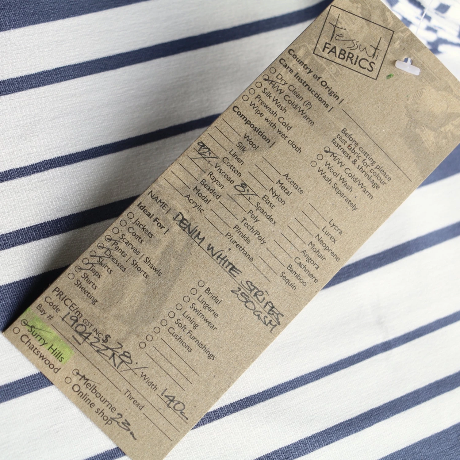 Last Chance Of Denim White Stripes 6 Last Chance Of Denim White Stripes - Image 4