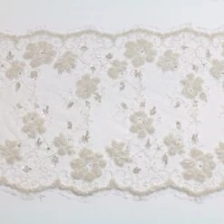 Tilly Beaded - Lace Trim - 35cm