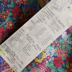 Ciara Red - Liberty Tana Lawn™ -Silk Haven Shop IMG 0879