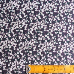 Mitsi Valeria Charcoal - Liberty Tana Lawn™ -Silk Haven Shop IMG 0896