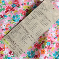 California Bloom Pink - Liberty Tana Lawn™ -Silk Haven Shop IMG 0920