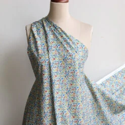 Ava Green/Blue - Liberty Tana Lawn™ 14 Ava Green/Blue - Liberty Tana Lawn™ -Silk Haven Shop IMG 0939