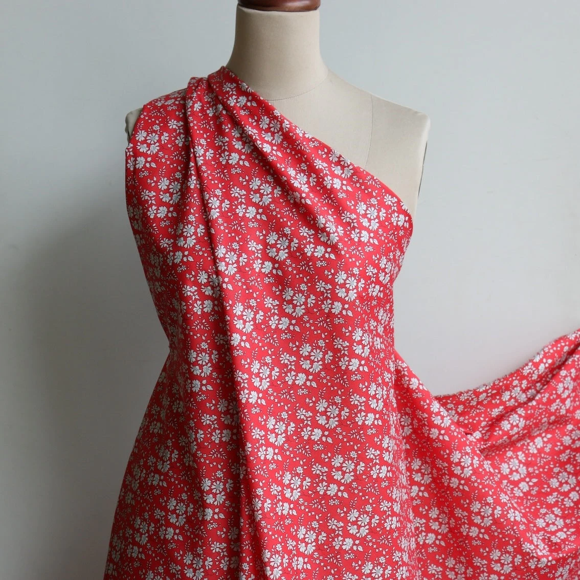 Capel Coral Red- Liberty Tana Lawn™ 7 Capel Coral Red- Liberty Tana Lawn™ - Image 5