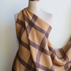 Electra Dawn Check Coating -Silk Haven Shop IMG 1366