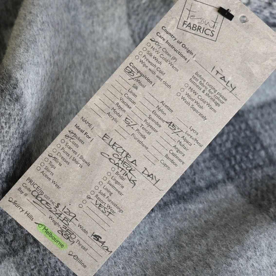 Electra Day Check Coating 6 Electra Day Check Coating - Image 4