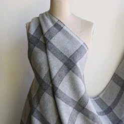 Electra Day Check Coating 12 Electra Day Check Coating -Silk Haven Shop IMG 1382