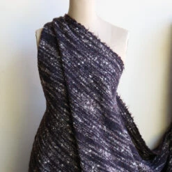 Weave Again Jam/Navy -Silk Haven Shop IMG 1387