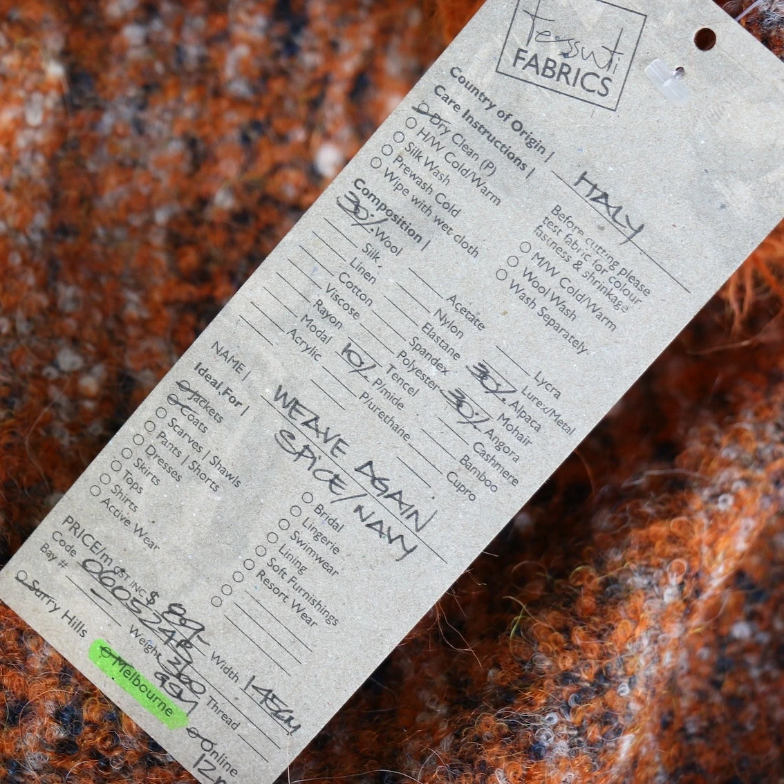 Weave Again Spice/Navy 5 Weave Again Spice/Navy - Image 3