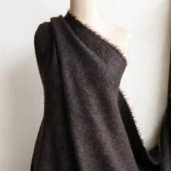 Mirabella Boucle Chocolate Double Sided -Silk Haven Shop IMG 1488 d7771ce0 2048 44e6 b507 240de68ef41d