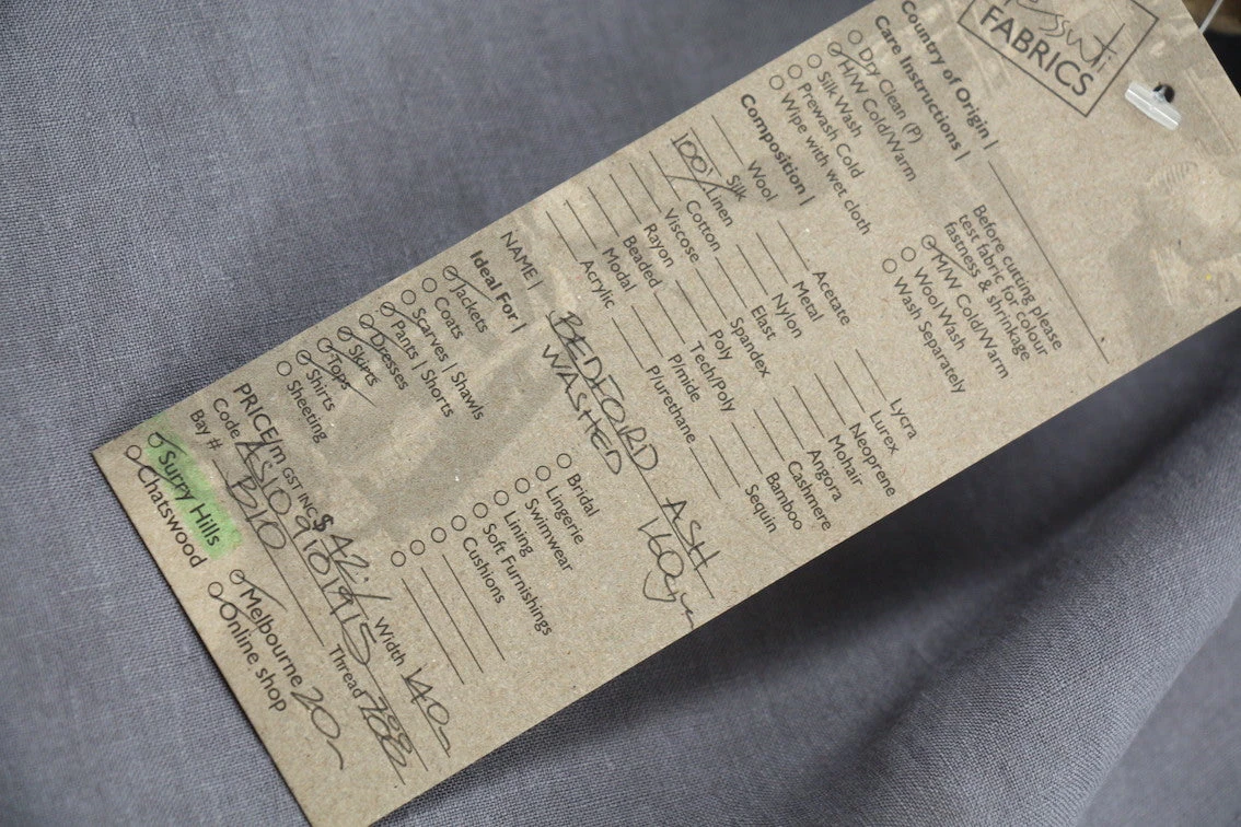 Bedford Ash Washed Linen 5 Bedford Ash Washed Linen - Image 3