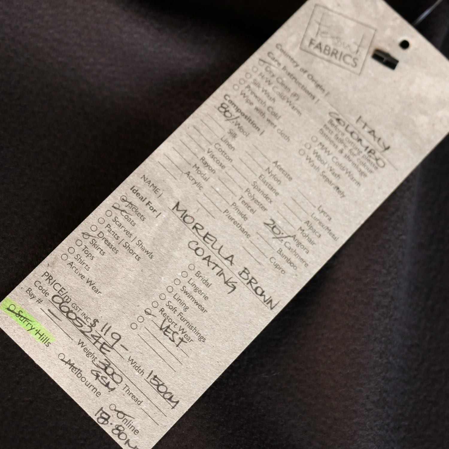 Morella Brown Coating 5 Morella Brown Coating - Image 3