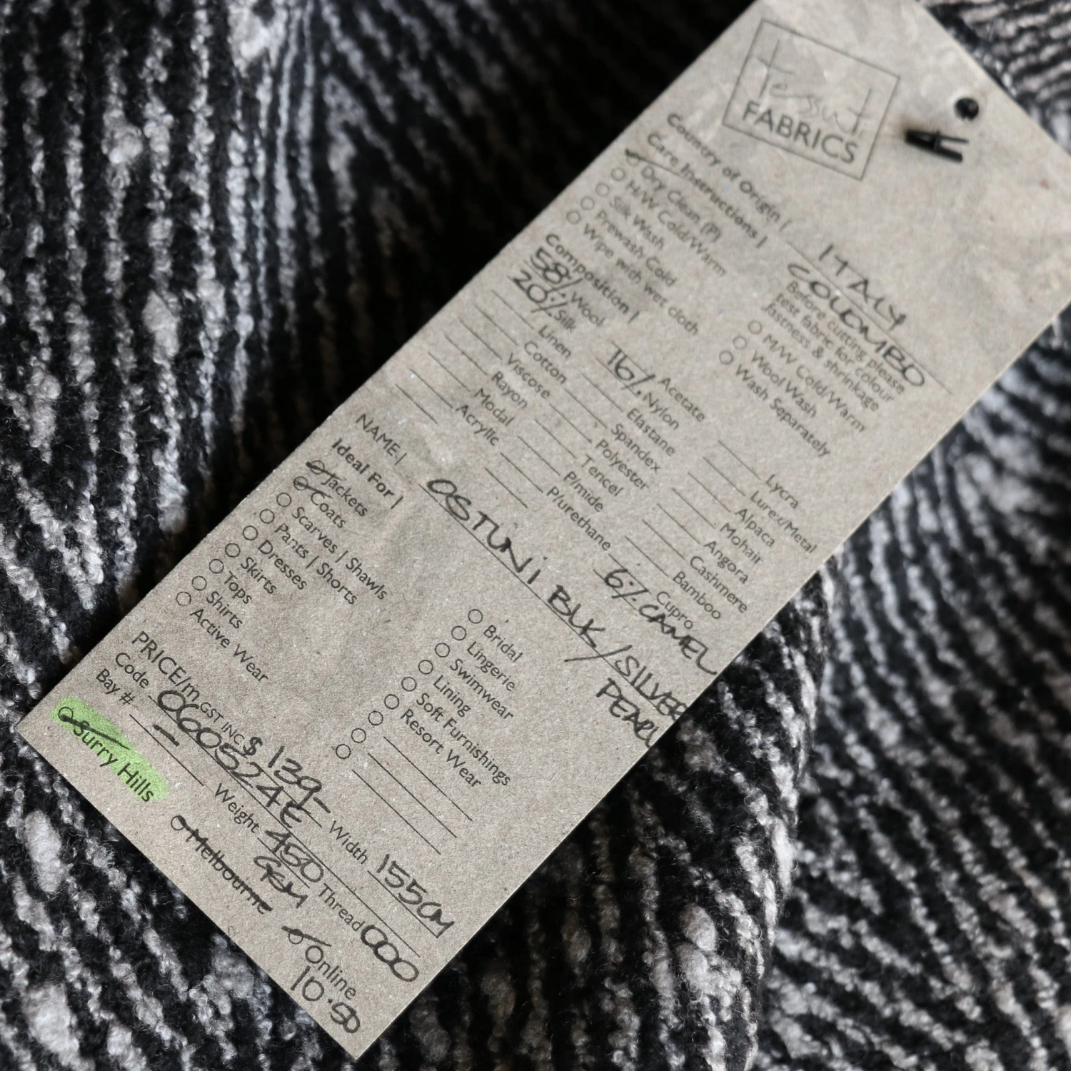 Ostuni Black/Silver Pearl Coating 5 Ostuni Black/Silver Pearl Coating - Image 3