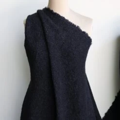 Marina Boucle Navy Coating -Silk Haven Shop IMG 1773