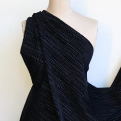 Mani Nero Cotton/Velvet Denim 10 Mani Nero Cotton/Velvet Denim -Silk Haven Shop IMG 1830