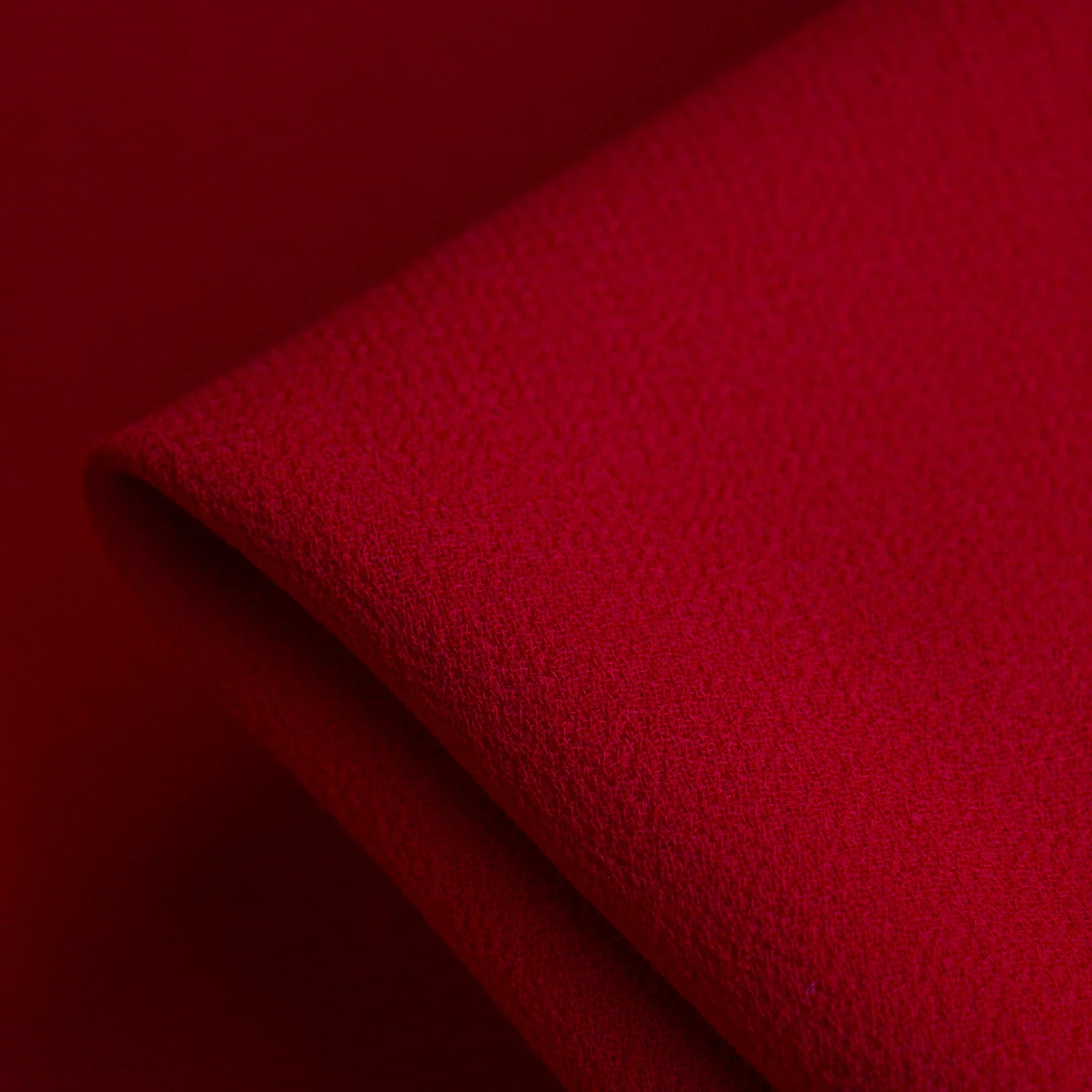 Doppio Crepe Chilli Red 3 Doppio Crepe Chilli Red