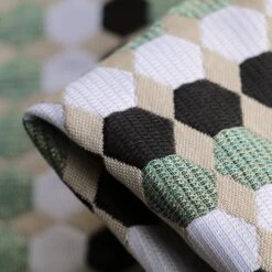 Hexagon Talk Jacquard