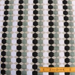 Hexagon Talk Jacquard -Silk Haven Shop IMG 1891 a4b18be1 418b 44d2 8c7e 34334ca1a66c