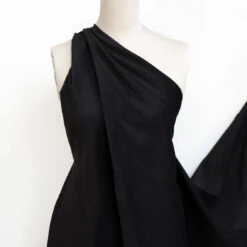 Pinwale Black 21W Corduroy -Silk Haven Shop IMG 1916