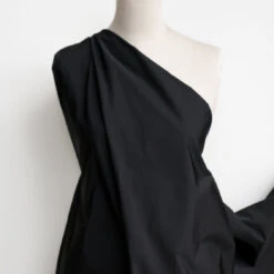 Trench Black Memory Cloth -Silk Haven Shop IMG 1972