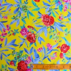 Matilda Bloom Yellow - Liberty Tana Lawn™ -Silk Haven Shop IMG 2130