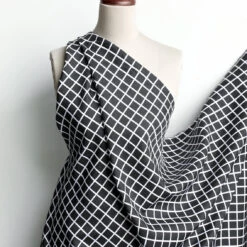 Blackout Grid Jacquard