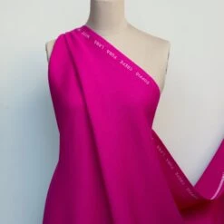 Doppio Crepe Fuchsia Pink -Silk Haven Shop IMG 2223 89eba3b8 ff5e 4b06 9f14 3ef02c1949a2