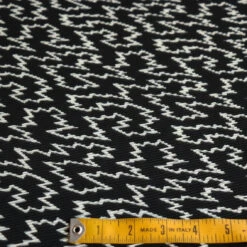 Plisse Bowie - Black/Ivory Georgette -Silk Haven Shop IMG 2292 c93da7ac 5a97 4397 9d52 49c98cae1f28