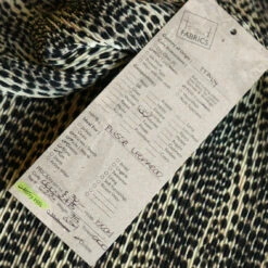 Plisse Leopardo - Leopard Spot Georgette 11 Plisse Leopardo - Leopard Spot Georgette -Silk Haven Shop IMG 2308