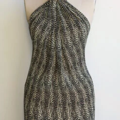 Plisse Leopardo - Leopard Spot Georgette 12 Plisse Leopardo - Leopard Spot Georgette -Silk Haven Shop IMG 2312