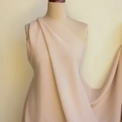 Doppio Crepe Biscuit -Silk Haven Shop IMG 2349