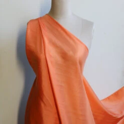 Orange Rayon Lining (120cm Wide) -Silk Haven Shop IMG 2386