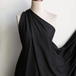 Lena Black - Organic Cotton -Silk Haven Shop IMG 2421