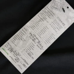 Prime Black - Organic Cotton Knit -Silk Haven Shop IMG 2430