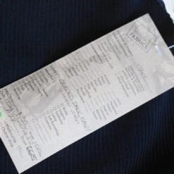 Corded Dark Navy- Jumbo Corduroy -Silk Haven Shop IMG 24724