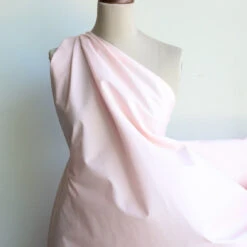 Adele Pale Pink Poplin -Silk Haven Shop IMG 24754.06.10pm