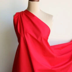 Adele Red Poplin -Silk Haven Shop IMG 2482 dbc809a9 1ce7 456e ba47 d5b6a1974ade