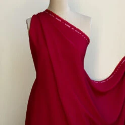 Cady Cherry Satin-Backed Crepe -Silk Haven Shop IMG 2620 c3566205 3500 4f4e 93a0 022276bf57bb
