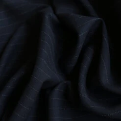 Roma Stripe - Navy Pinstripe -Silk Haven Shop IMG 2681