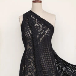 Leah's Lace Ebony - Panel Lace -Silk Haven Shop IMG 2688 b028f4b5 b8d3 4d7e 91cd 5a32df54a812