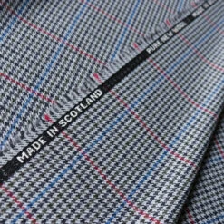 Liath Check Wool -Silk Haven Shop IMG 2735 1